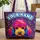 Poodle Head Wildflower Garden - Poodle Lover Everyday Pet Parent Gift Quilted Tote Bag - 1