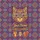 Cat Face Mandala Floral Wreath Leaf Garland - Cat Lover Everyday Lifestyle Home Gift Quilted Tote Bag - 7