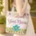 Fuchsia Teal Purple Flowers Leaves Name Garland - Everyday Carry for Her Quilted Tote Bag - 4