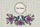 Hummingbird Purple Bellflower Hibiscus - Personalized Bird Lover Gift Quilted Tote Bag - 7