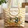 Personalized Vintage Sewing Machine Wildflowers - Sewing Enthusiast Gift Quilted Tote Bag - 1