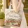 Vintage Hardback Books Wildflower Springs Floral Wreath - Reading Enthusiast Gift Quilted Tote Bag - 4