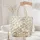 Toile de Jouy Botanical Vines Countryside Cottage Personalized Name - Everyday Carry Gift Quilted Tote Bag - 5