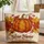Pumpkin Autumn Foliage Name Wreath - Fall Harvest Decor Gift Quilted Tote Bag - 1