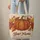Pumpkin Autumn Foliage Name Wreath - Fall Harvest Decor Gift Quilted Tote Bag - 6