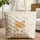 Fox Reading Desk Miniature Home Office Everyday Tote for Book Lover Quilted Tote Bag - 1
