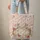 Vintage Bunnies Rose Jasmine Fuchsia Floral Heirloom Keepsake Gift Quilted Tote Bag - 6