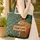 Brown Bear Pine Forest Mountain Personalized Wooden Sign - Wildlife Lover Gift Quilted Tote Bag - 4