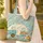 Camper Van Campfire Ocean Waves Wooden Sign - Adventure Lover Gift Quilted Tote Bag - 4
