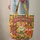 Brown Bear Cream Bunny Orange Fox Organic Shapes - Personalized Name Animal Lover Gift Quilted Tote Bag - 6