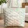 Bunnies Nuzzling Floral Wreath Roses - Everyday Carry Gift for Girls Quilted Tote Bag - 1