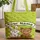Bunny Bear Tennis Ball Visor Your Name - Youth Sports Fan Everyday Carry Gift Quilted Tote Bag - 1