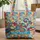 Organic Swirling Cat Your Name Ribbon - Everyday Carry Cat Lover Gift Quilted Tote Bag - 1