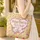 Personalized Nuzzling Bunnies Stars Hearts - Birthday Gift for Child Quilted Tote Bag - 4
