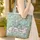 Sea Turtle Starfish Seashell Waves - Ocean Lover Beach Lifestyle Gift Quilted Tote Bag - 4