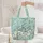 Sea Turtle Starfish Seashell Waves - Ocean Lover Beach Lifestyle Gift Quilted Tote Bag - 5