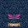 Stained Glass Dragonfly Personalized Name Swirling Waves Everyday Gift Quilted Tote Bag - 7