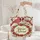 Nuzzling Cardinals Red Roses Heart Branches - Bird Lover Everyday Gift Quilted Tote Bag - 5