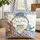 Bluebonnet Flowers Personalized Name Wreath - Everyday Floral Gift Quilted Tote Bag - 1