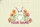 Bunny Folk Art Flowers Floral Wreath "Your Name" - Everyday Tote Gift Quilted Tote Bag - 7