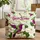 Hummingbird Magnolia Flowers Name Floral Wreath - Wildlife Lover Gift for Bird Enthusiasts Quilted Tote Bag - 1