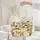 Dancing Foxes Personalized Name Ribbon - Wildlife Lover Gift for Fox Lover Quilted Tote Bag - 5