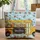 School Bus Book Windows Apple Sky Scene - Back to School Everyday Use Reader Gift for Student or Educator Quilted Tote Bag - 1