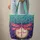Dragonfly Gold Filigree Your Name Text Circular Medallion - Nature Lover Everyday Gift Quilted Tote Bag - 6