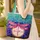 Dragonfly Gold Filigree Your Name Text Circular Medallion - Nature Lover Everyday Gift Quilted Tote Bag - 4