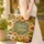Bunnies Sunflowers Rolling Hills Floral Wreath - Everyday Tote Gift for Kids Quilted Tote Bag - 4