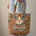 Patchwork Cat Face Boho Floral Vines Personalized - Cat Lover Lifestyle Gift Quilted Tote Bag - 6