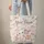 Bunny Fawn Rosebuds Sage Leaves Name Floral Wreath - Everyday Tote Gift for Her Quilted Tote Bag - 6