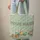 Personalized Bunting Flags Camper Van Wildflowers Camping Scene - Travel Gift Quilted Tote Bag - 6