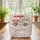 Retro Camper Van Heart Wreaths Rose Garlands Fairy Lights - Everyday Tote for Travelers Quilted Tote Bag - 3
