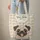 Pug Dog Daisy Gingham Check 'Your Name' Wreath Hearts Leaves - Personalized Pet Lover Everyday Gift Quilted Tote Bag - 6