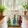 Three Stylized Women Daffodils Name Medallion - Everyday Carry Personalized Gift Quilted Tote Bag - 3