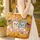 Adorable Bunnies American Flag Stars Personalized - Independence Day Gift Quilted Tote Bag - 4
