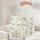 Bunnies Nuzzling Lily of the Valley Floral Wreath - Everyday Spring Gift Quilted Tote Bag - 5
