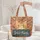 Cat Face Botanical Floral Your Name Slate - Everyday Cat Lover Gift Quilted Tote Bag - 5