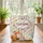 Fox Bunny Wildflower Lush Leaves Floral Wreath Your Name - Everyday Wildlife Lover Gift Quilted Tote Bag - 3