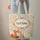 Fox Bunny Wildflower Lush Leaves Floral Wreath Your Name - Everyday Wildlife Lover Gift Quilted Tote Bag - 6