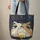 Nuzzling Bunnies Daisies Floral Wreath Stars - Everyday Use Home Decor Gift for Her Quilted Tote Bag - 6