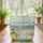 Personalized Beach Pineapple Tropical Drink Flip Flops - Summer Vacation Gift Quilted Tote Bag - 3