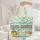 Personalized Beach Pineapple Tropical Drink Flip Flops - Summer Vacation Gift Quilted Tote Bag - 5