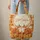 Personalized Two Foxes Nuzzling Autumn Leaves & Berries - Fall Season Wildlife Lover Gift Quilted Tote Bag - 6