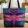 Stained Glass Dragonfly Golden Swirls Tendrils - Gift for Nature Lover Women Quilted Tote Bag - 1