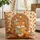 Spectacled Fox Bookstore Books Pumpkins - Autumn Reading Nook Gift for Book Lover Quilted Tote Bag - 1