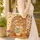 Spectacled Fox Bookstore Books Pumpkins - Autumn Reading Nook Gift for Book Lover Quilted Tote Bag - 4