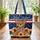 Brown Bear Sunflower American Flag - Independence Day Patriotic Lover Gift Quilted Tote Bag - 3
