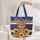 Brown Bear Sunflower American Flag - Independence Day Patriotic Lover Gift Quilted Tote Bag - 5